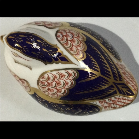 Royal Crown Derby Quail. English bone china, hand finished 22 ct gold guilding. - Picture 3 of 6